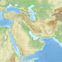 Middle East – topographic