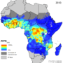 Africa – Malaria (prevalence 2010)