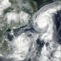 Typhoons Talim and Doksuri (13 September 2017)