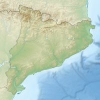 Spain – Catalonia: topographic