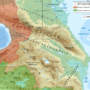 Caucasus – Drainage basins