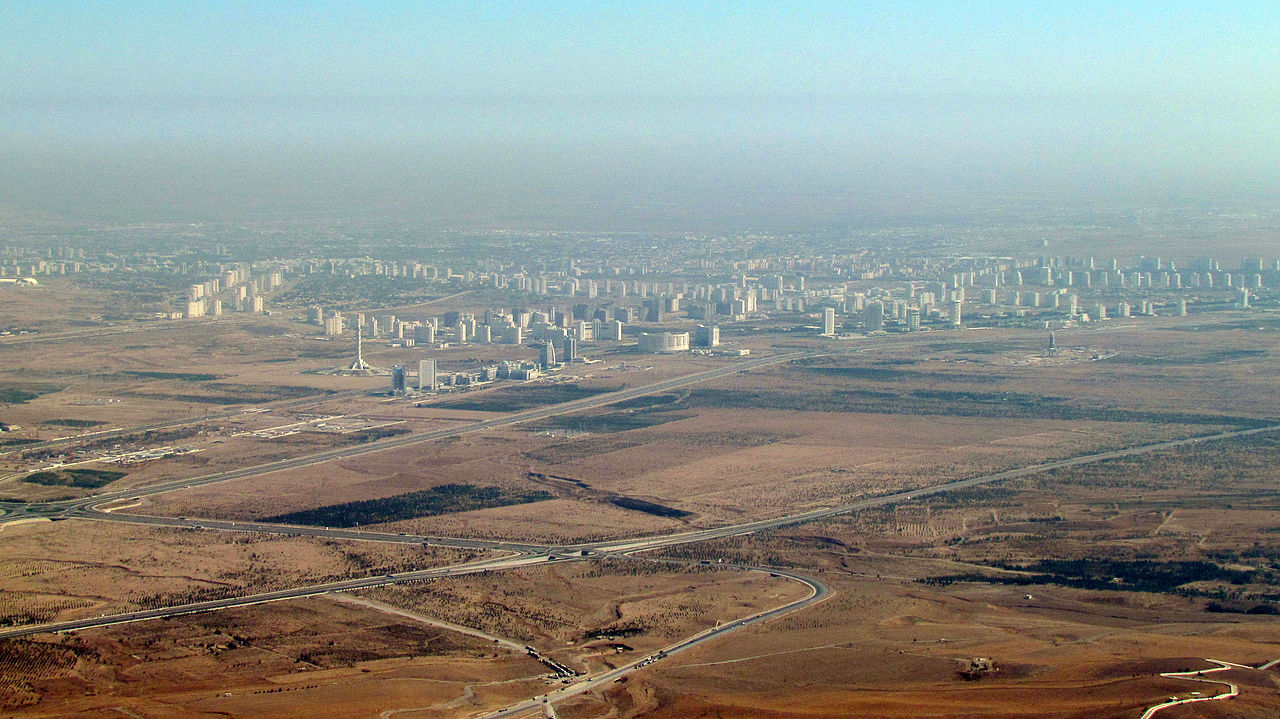 Ashgabat, capitale of Turkmenistan