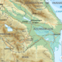 Azerbaïdjan – topographique