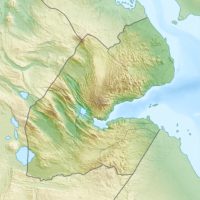 Djibouti – topographic