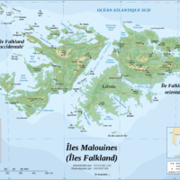Falkland Islands – topographic