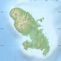Martinique – topographic