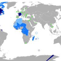 World – French : language