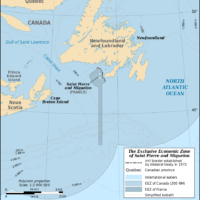 Saint Pierre and Miquelon – Exclusive Economic Zone