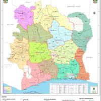 Côte d’Ivoire – administrative