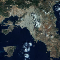 Athènes : satellite