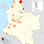 Colombia – Metropolitan areas