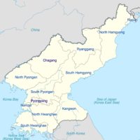 Corée du Nord – provinces
