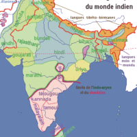 India – Bangladesh – Pakistan – Nepal – Bhutan: languages