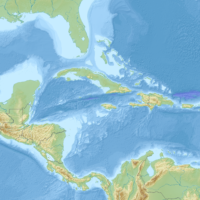 Amériques – Caraïbes – Topographique