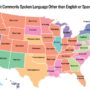 USA – Most commonly language spoken (other than english or spanish)