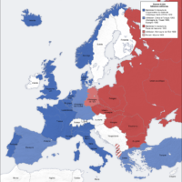 Europe – Guerre froide : alliances militaires