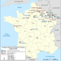 France – OTAN : bases militaires (1966)