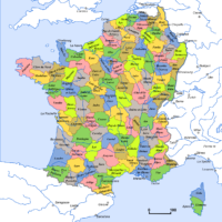 France – departments (1801)