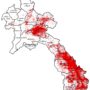 Laos – zones contaminées par les mines