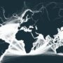 Monde – Routes maritimes et fluviales commerciales