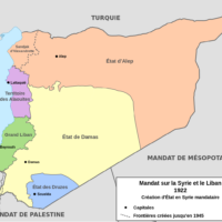 Syrie-Liban – mandat français (1920-1946)