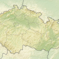 Tchéquie – topographique