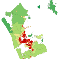 Auckland – densité