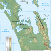 Auckland – topographique