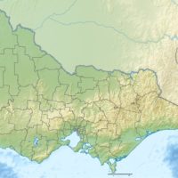 Australie – Victoria : topographique