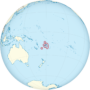 Fidji – localisation
