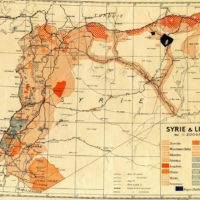 Syrie-Liban : ethnies et religions (1935)
