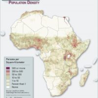 Africa – density (2009)