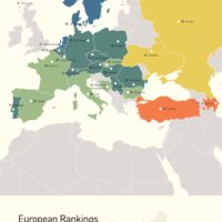 Europe – Niveau de connaissance de l’anglais (2015)