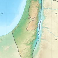 Israël-Palestine – topographique