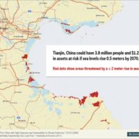 Tianjin – China: Rising waters