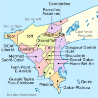 Dakar – districts