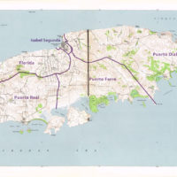 Puerto Rico – Vieques: topographic