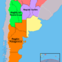 Argentine – régions intégrées