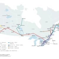 Canada – trains de voyageurs