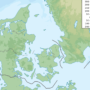 Denmark – topographic
