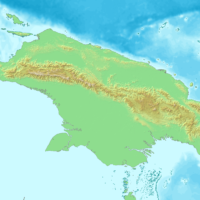 New Guinea – topographic