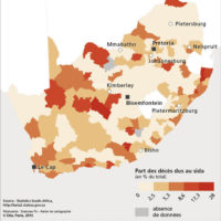 South Africa – AIDS: deaths (2011)