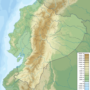 Ecuador – topographic