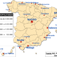 Spain – big cities (2005)