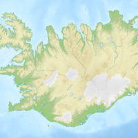 Iceland – topographic