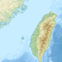 Taiwan – topographic