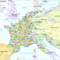 French Empire – Departments (1812)