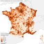France – density (communes)