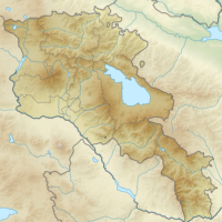 Armenia – topographic