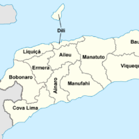 East Timor – districts